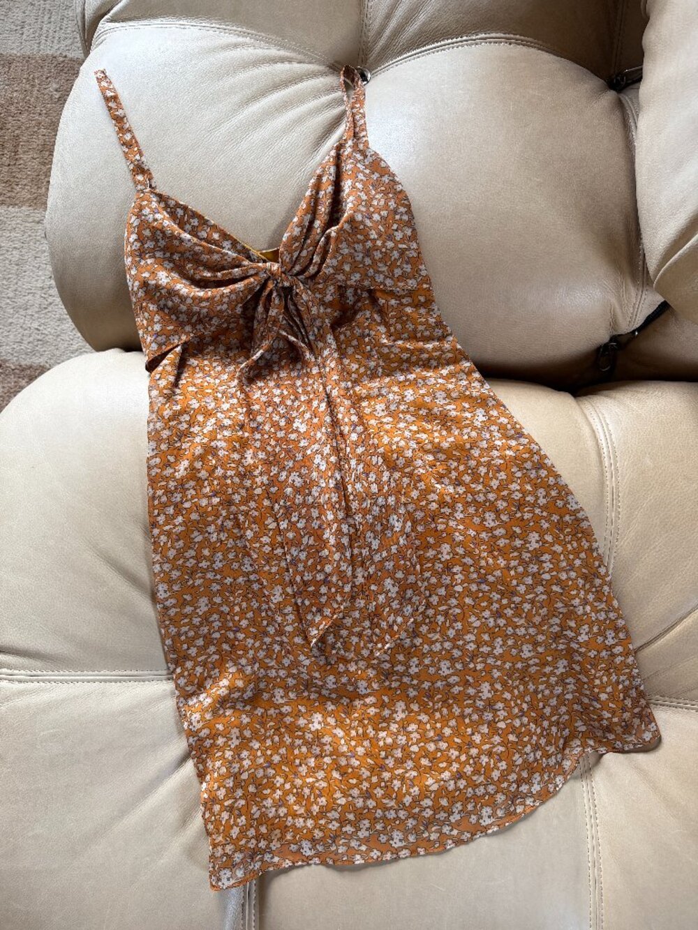 The East Order | Brown Floral Dress